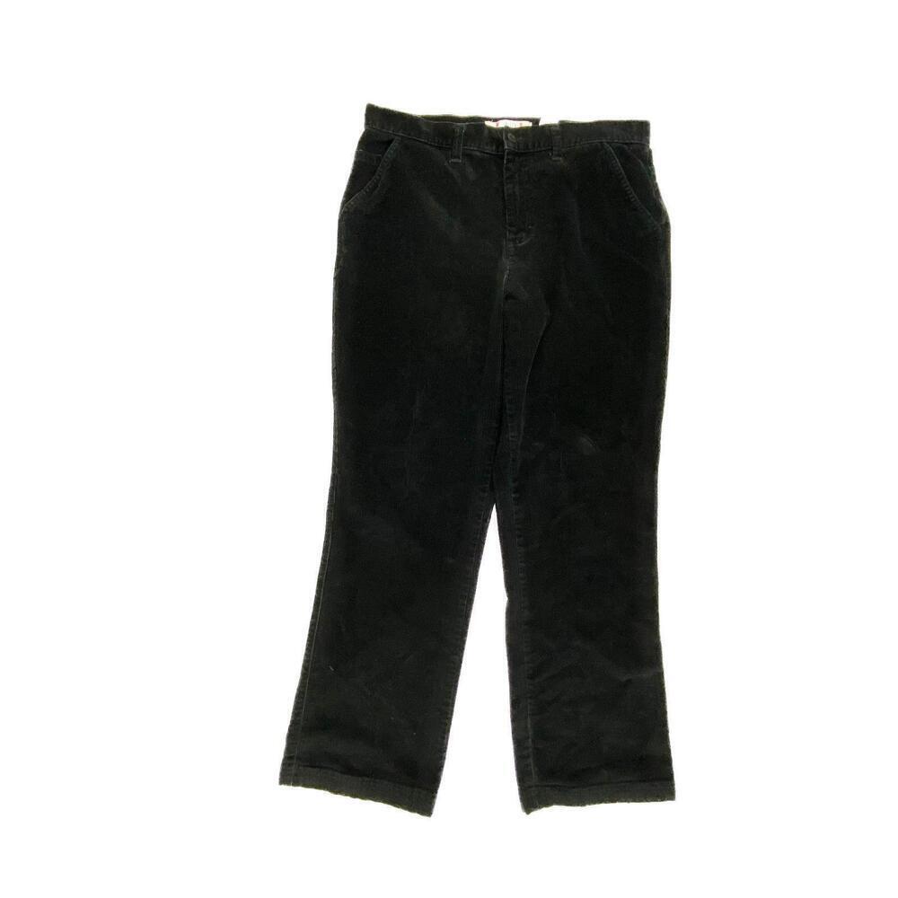 Banana‎ Republic Straight Leg Women's size 12 Black Corduroy Pants